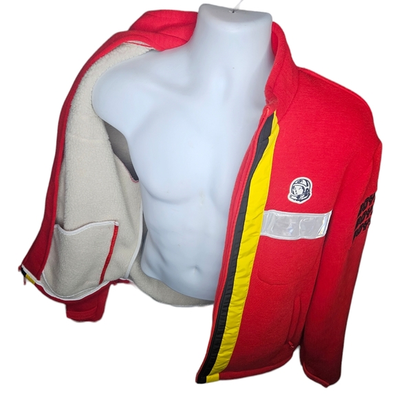 Billionaire Boys Club | Wind Chill Jacket | 881-8401RED | Sherpa lined | Reflect - Picture 8 of 16